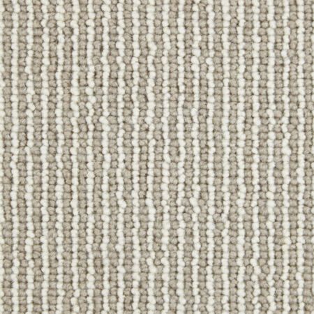Artistry Stripe Dunmore Cream Carpet Synthetic and Wool