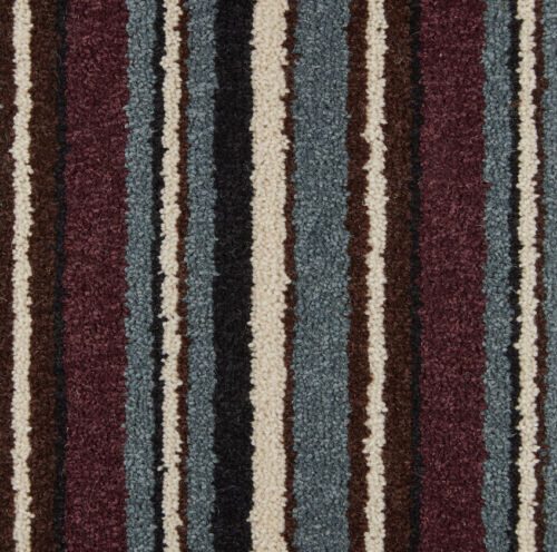 Artwork Special Edition Stripe Baroque Wool and Synthetic Stripe Carpet