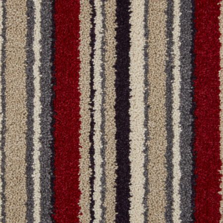 Artwork Special Edition Stripe De Stijl Wool and Synthetic Heather Carpet