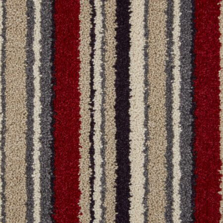 Artwork Special Edition Stripe De Stijl Wool and Synthetic Heather Carpet