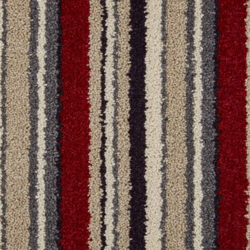 Artwork Special Edition Stripe De Stijl Wool and Synthetic Heather Carpet