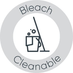 bleach-cleanable