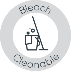 bleach-cleanable