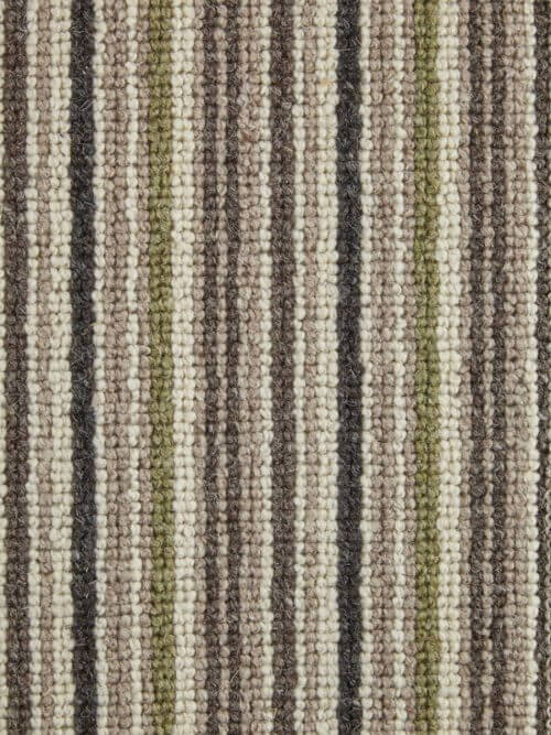 Kaleidescope Meadow Rib Stripe Wool Carpet