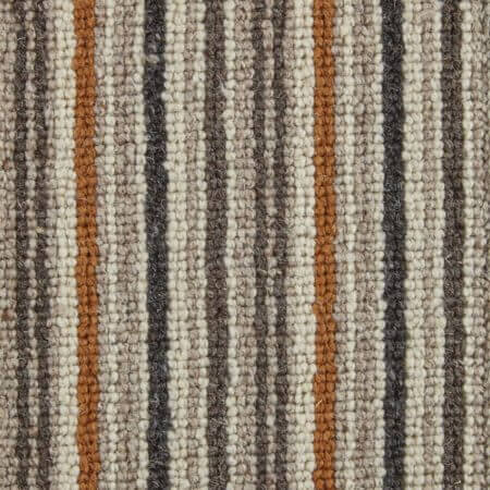 Kaleidescope Sandstorm Wool Rib Stripe Carpet