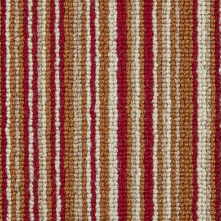 Kaleidescope Tundra Wool Rib Stripe Carpet