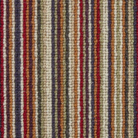 Kaleidescope Woodland Wool Rib Stripe Carpet