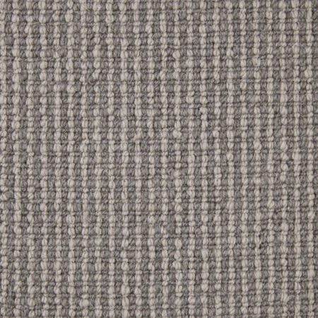 Templeton Design Kiln Ash Wool and Synthetic Rib Stripe Carpet