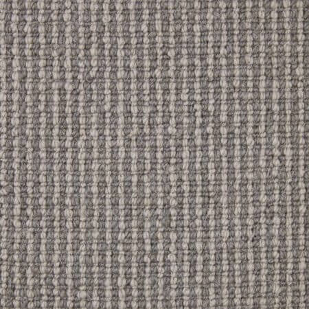 Templeton Design Kiln Ash Wool and Synthetic Rib Stripe Carpet