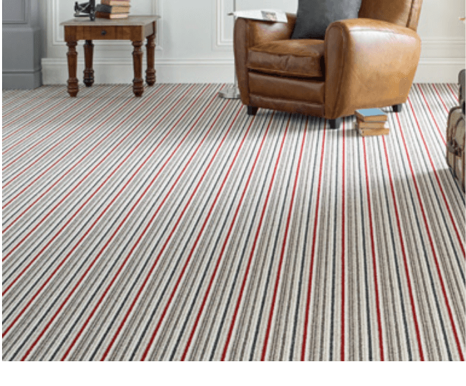 Carpet horizontal lines