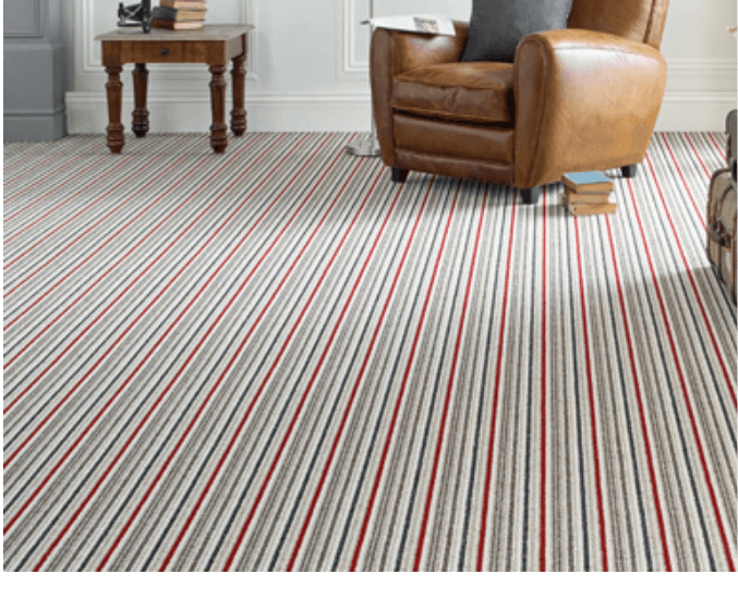 Carpet horizontal lines